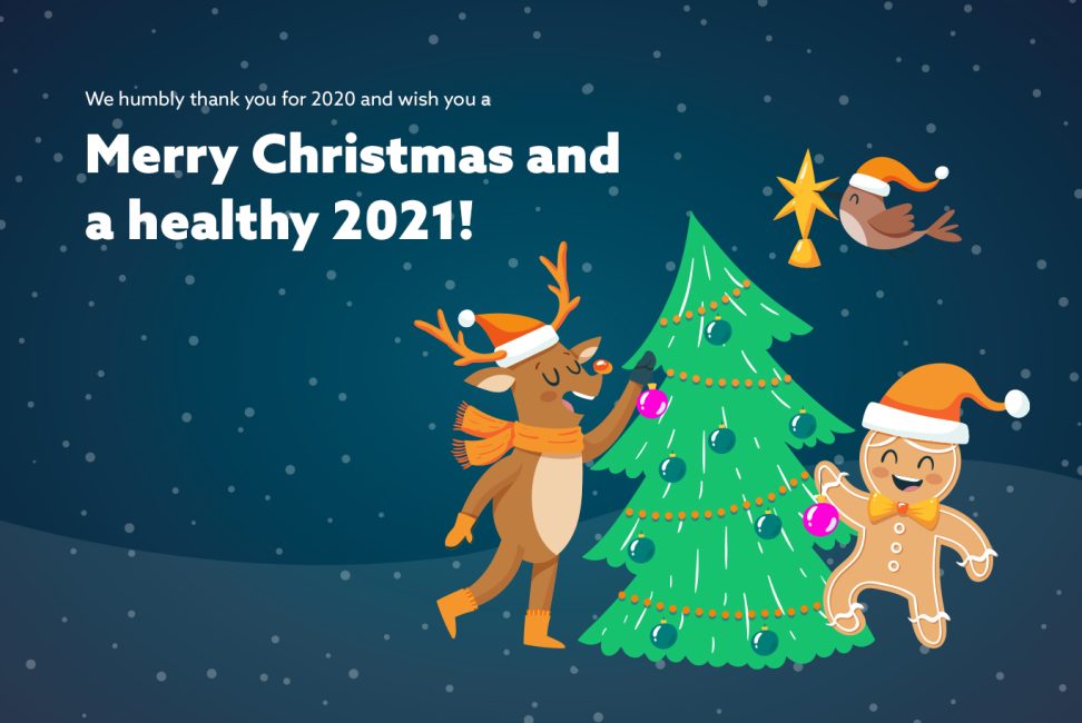 Merry Christmas and a healthy 2021